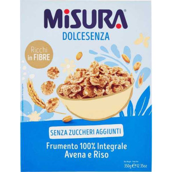 Misura Dolcesenza Cereali con Frumento, Avena e Riso Gr.350