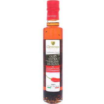 Clemente Olio Extra Vergine D'Oliva Aromatizzato Peperoncino Cl.25