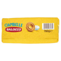 Balocco Biscotti Ciambelle con Panna Fresca Italiana Gr.700