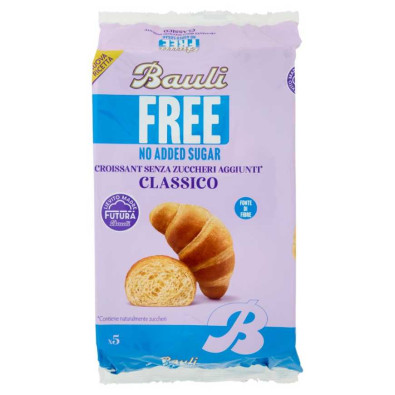 Bauli Croissant Senza Zuccheri Aggiunti Pz.5 Gr.185
