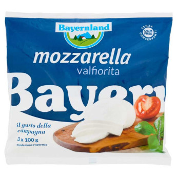 Bayernland Mozzarella Valfiorita Gr.100X3
