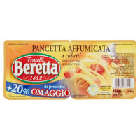 Beretta Pancetta Cubetti Affumicata Gr.75 Pz.2