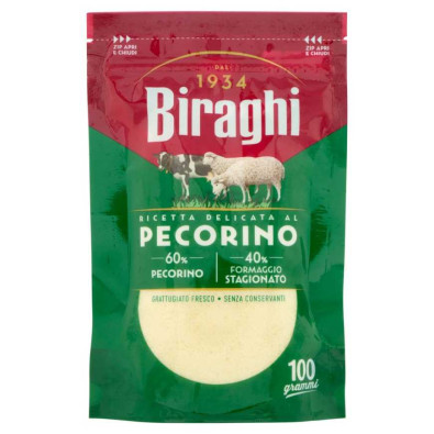 Biraghi Pecorino Grattugiato Gr.100