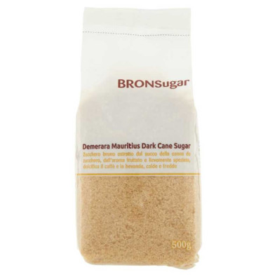 Bronsugar Zucchero di Canna Qualita' Demerara Gr.500