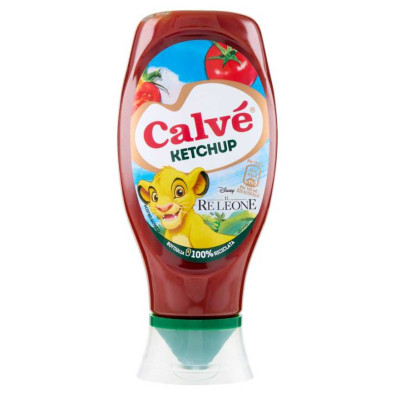 Calvé Ketchup -50% di Zuccheri Top Down Kids Ml.430