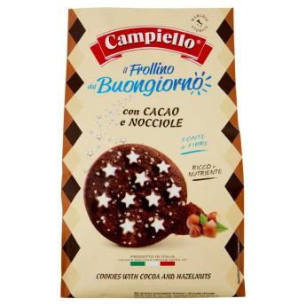 Campiello Le Dolcezze Dell'Aurora Frollini con Cacao e Nocciole Gr.350