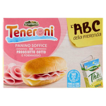 Casa Modena Merenda Panino con Prosciutto Cotto The'Gr.180