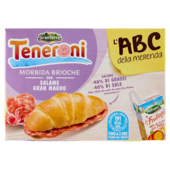Casa Modena Teneroni Brioche Salame e Frullato Gr.170