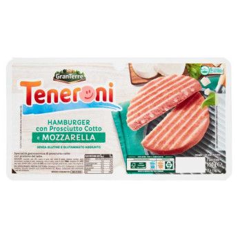 Casa Modena Teneroni Prosciutto Cotto e Mozzarella Gr.150