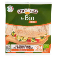 Casa della Piada Crm Piada Biologica al Farro Gr.200