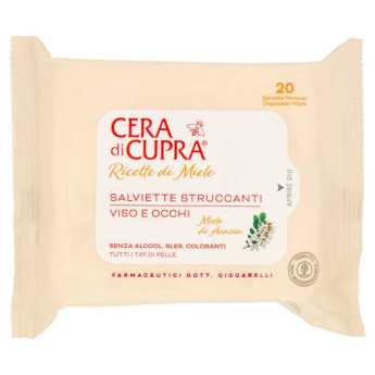 Cera di Cupra Salviettine Struccanti Viso/Occhi Pz.20