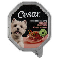 Cesar Selezioni Manzo e Verdurine per Cane Gr.150