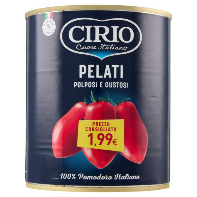 Cirio Pomodori Pelati Gr.800
