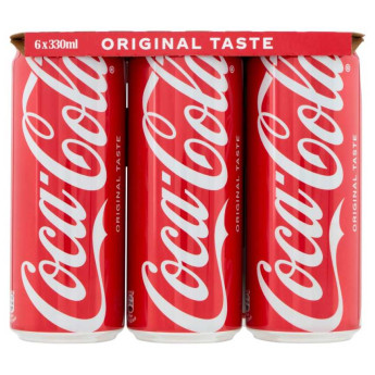Coca Cola Lattina Pz.6 Cl.33