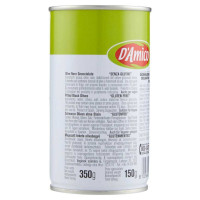 D'Amico Olive Nere Snocciolate Latta Gr.350