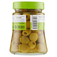 D'Amico Olive Verdi Snocciolate Vetro Gr.290