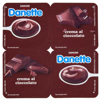 Danette Crema Dessert Cioccolato Gr.125X4