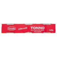Donzela Tonno Piccante Semi di Girasole Gr.80 Pz.3