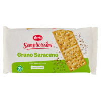 Doria Crackers Semplicissimi Grano Saraceno e Semi di Chia Gr.245