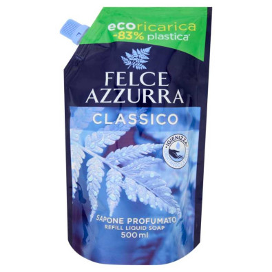 Felce Azzurra Sapone Liquido per Mani Classico Ecoricarica Busta Ml.500