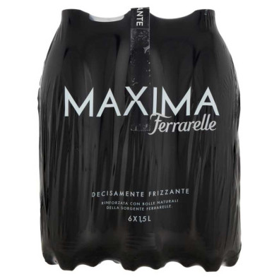 Ferrarelle Maxima Acqua Decisamente Frizzante Lt.1,5 Pz.6