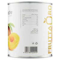 Frutta Oro Pesche Sciroppate Latta Ml.850
