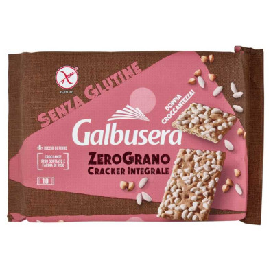 Galbusera Crackers Integrali Zerograno Gr.360