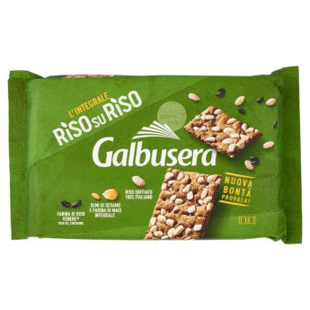 Galbusera Riso su Riso Crackers Integrali Gr.380