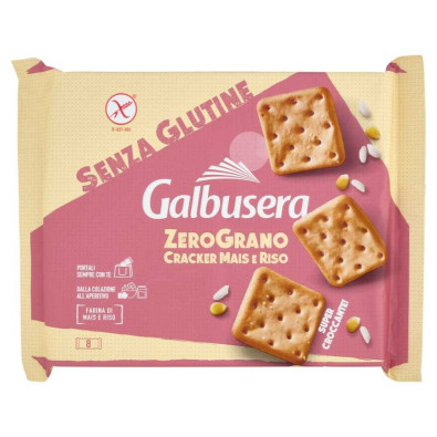 Galbusera Zerograno Cracker Gr.320