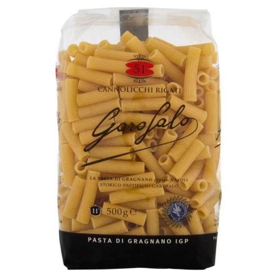 Garofalo Cannolicchi Rigati N°51 Gr.500