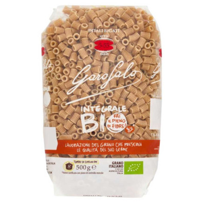 Garofalo Integrale Biologica Ditali Rigati N°5-55 Gr.500