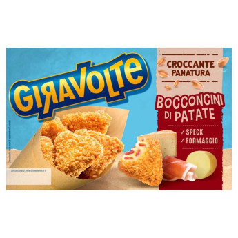 Giravolte Fingerfood Bocconcini Patate con Speck e Formaggio Gr.170