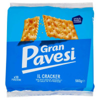 Gran Pavesi il Cracker Salato senza Granelli di Sale in Superficie Gr.560
