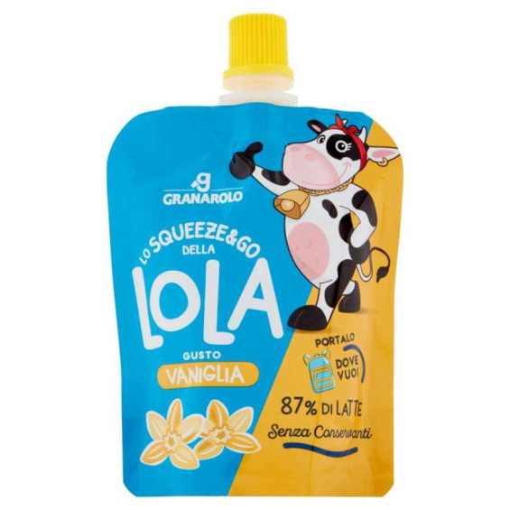 Granarolo Sqeeze&Go alla Vaniglia Gr.85