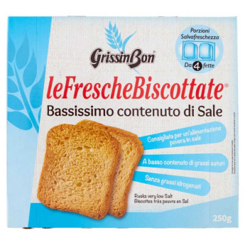 Grissin Bon Fette Biscottate Iposodiche Gr.250