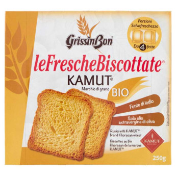 Grissin Bon Fette Biscottate Kamut Bio Gr.250