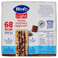 Hero Light Barrette Cioccolato Gr.20 Pz.6