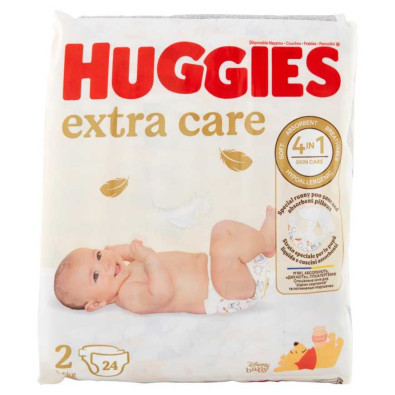 Huggies Extracare Tg.2 Kg.3-6 Pz.24