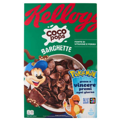 Kellogg's Cereali Coco Pops Barchette Gr.400