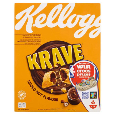 Kellogg’s Krave Choco Nut Gr.320