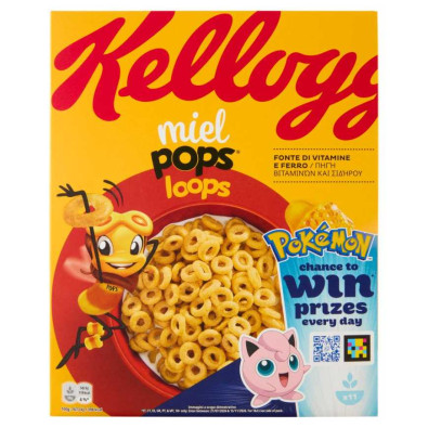 Kellogg’s Miel Pops Anellini Gr.330
