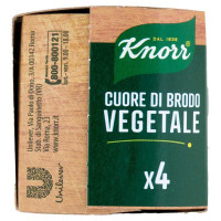 Knorr Cuore Brodo Vegetale Gr.112 Pz.4