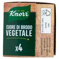 Knorr Cuore Brodo Vegetale Gr.112 Pz.4