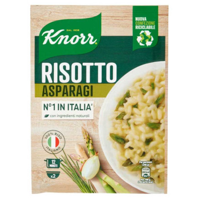 Knorr Risotteria Risotto Asparagi Piu’ Cremoso Gr.175