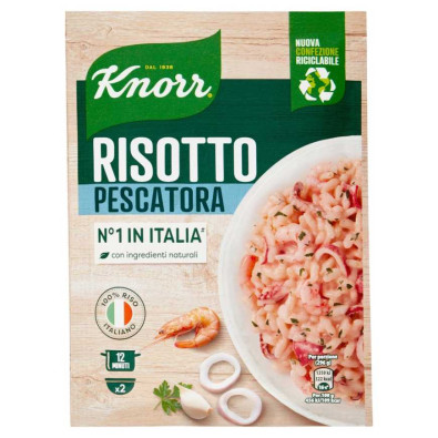 Knorr Risotteria Risotto alla Pescatora Piu' Cremoso Gr.175