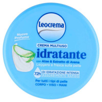 Leocrema Crema Multiuso Idratante con Aloe & Estratto di Avena Ml.200