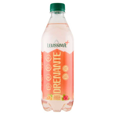 Levissima Acqua Drenante al Gusto di Agrumi e Rosa Cl.50