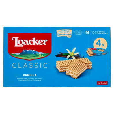 Loacker Wafer Classic Vanilla Gr45 X Pz.4
