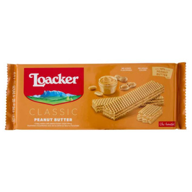 Loacker Wafer Classic al Burro D'Arachidi Gr.175