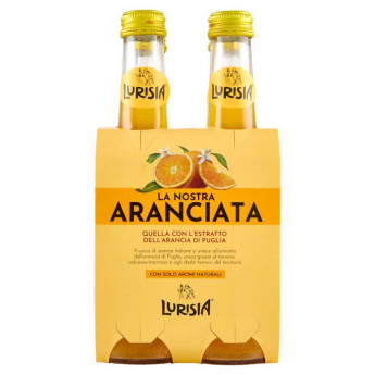 Lurisia La Nostra Aranciata in Bottiglia di Vetro Ml.275x4